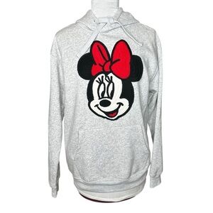NWT Disney Minnie Mouse Embroidered Hoodie. Size Small Women’s